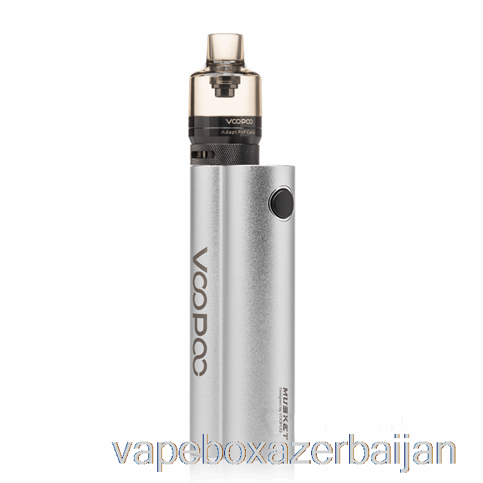 E-Juice Vape VOOPOO MUSKET 120W Starter Kit Moon White